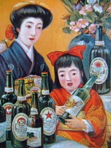 昭和10年のビールのポスター